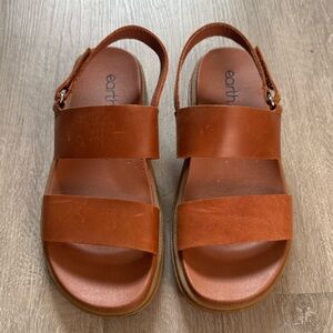 Women's Brown Earth Sandals